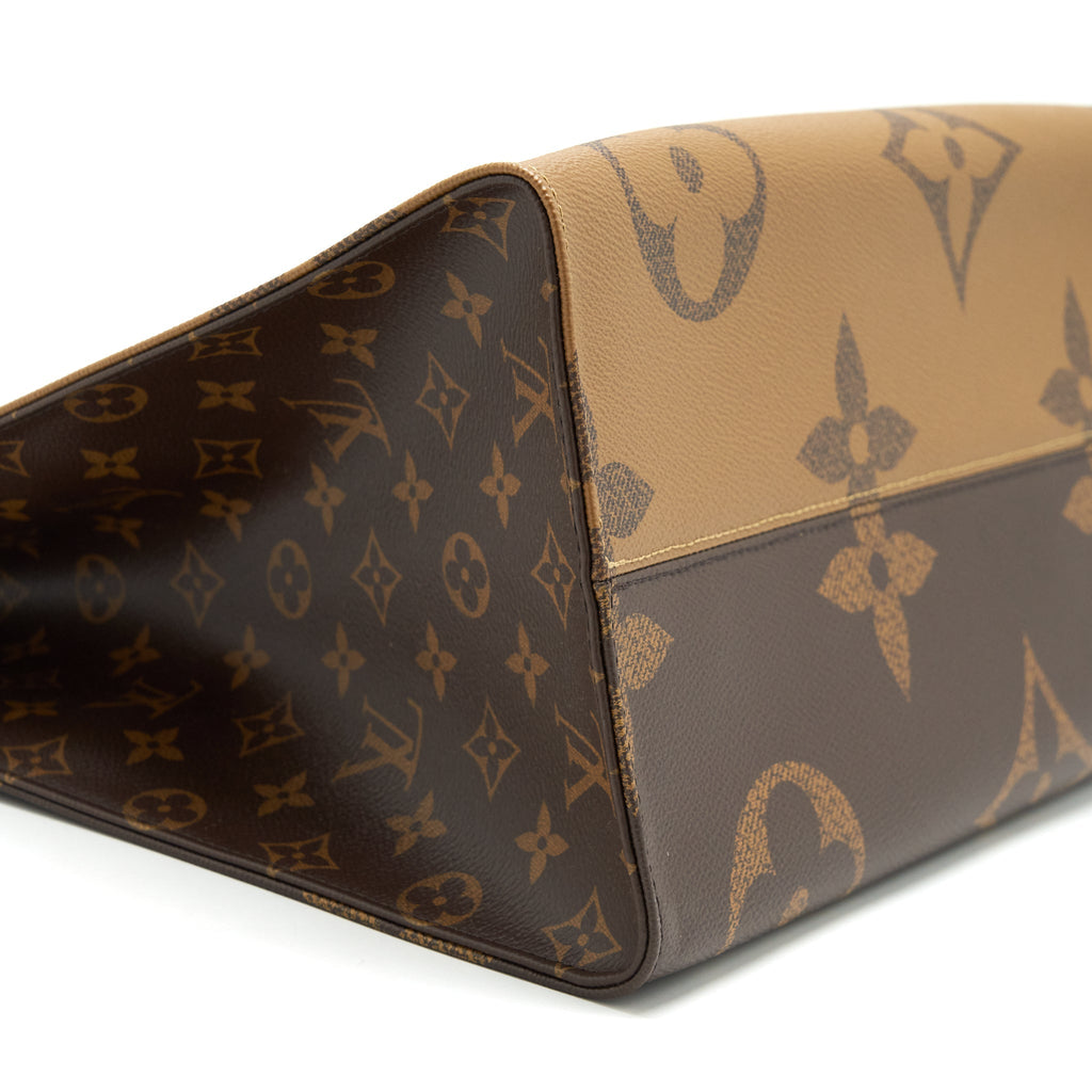 LOUIS VUITTON ON-THE-GO GM MONOGRAM REVERSE CANVAS YEAR 2019