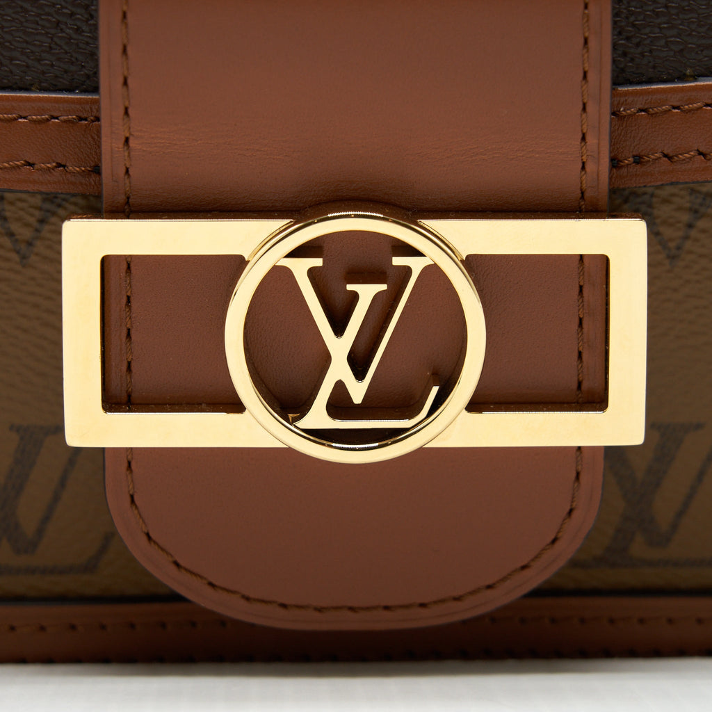 LOUIS VUITTON MINI DAUPHINE MONOGRAM REVERSE CANVAS YEAR 2019