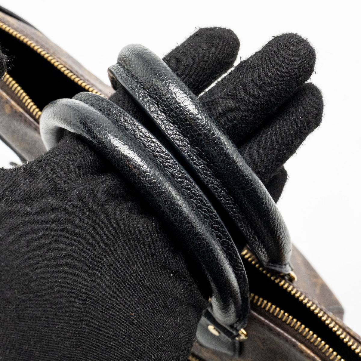 LOUIS VUITTON TOURNELLE PM MONOGRAM CANVAS BLACK GHW