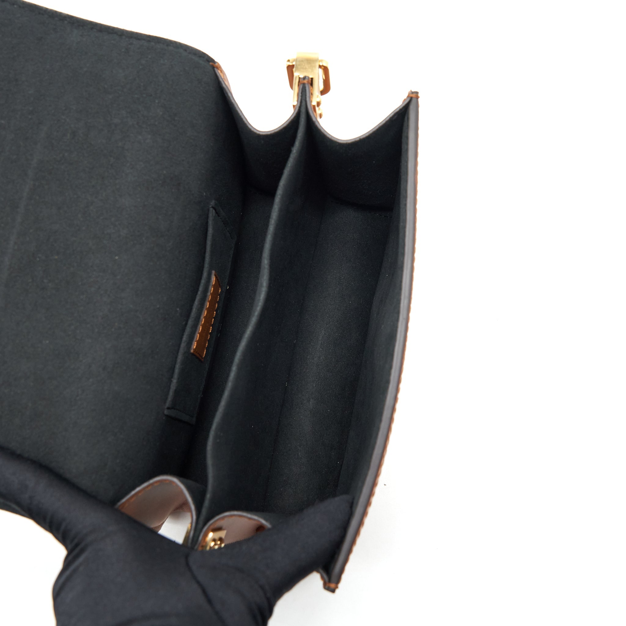 LOUIS VUITTON MINI DAUPHINE MONOGRAM REVERSE CANVAS YEAR 2019