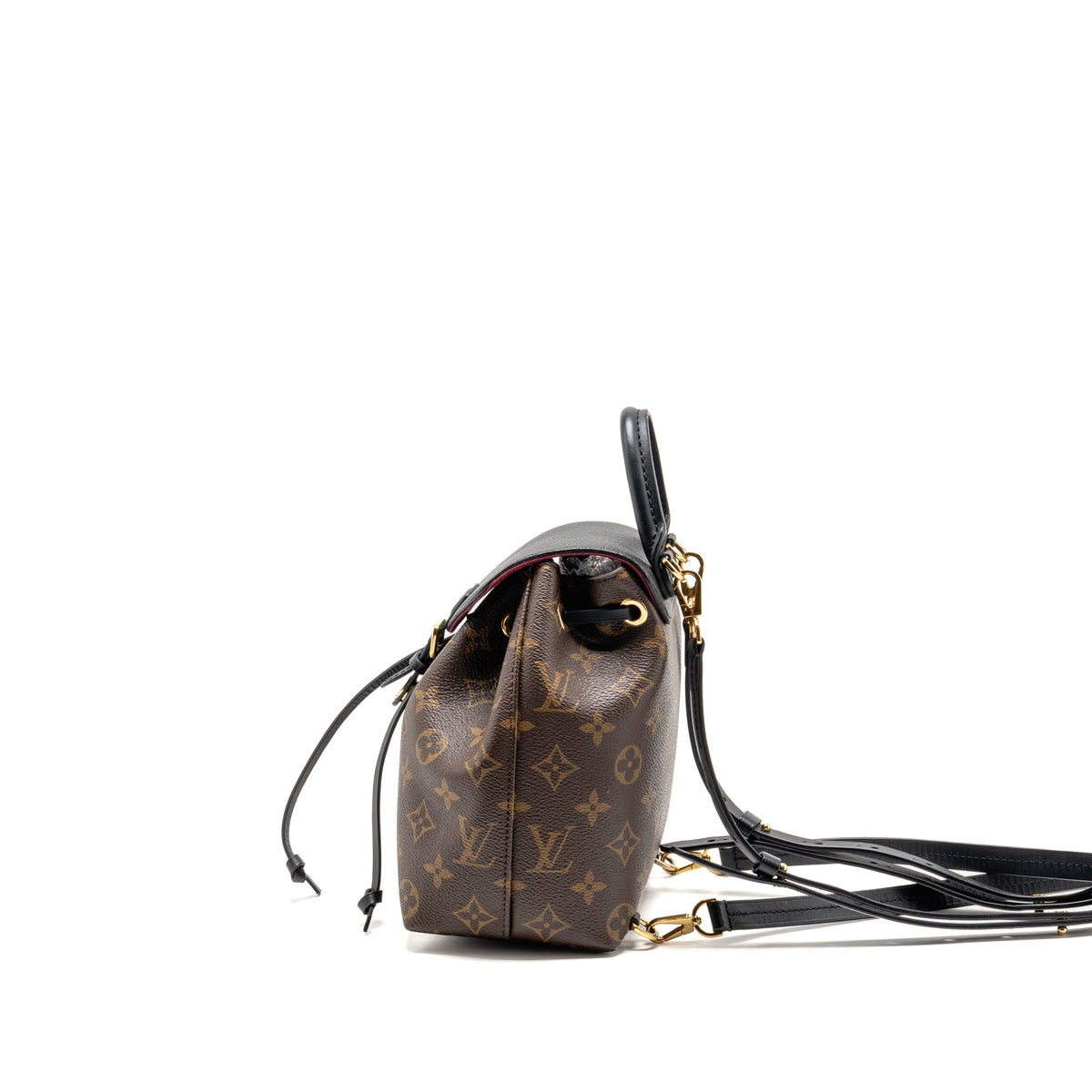 Louis Vuitton Montsouris BB Backpack Monogram Canvas BLACK GHW
