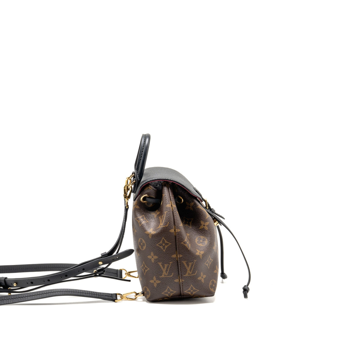 Louis Vuitton Montsouris BB Backpack Monogram Canvas BLACK GHW