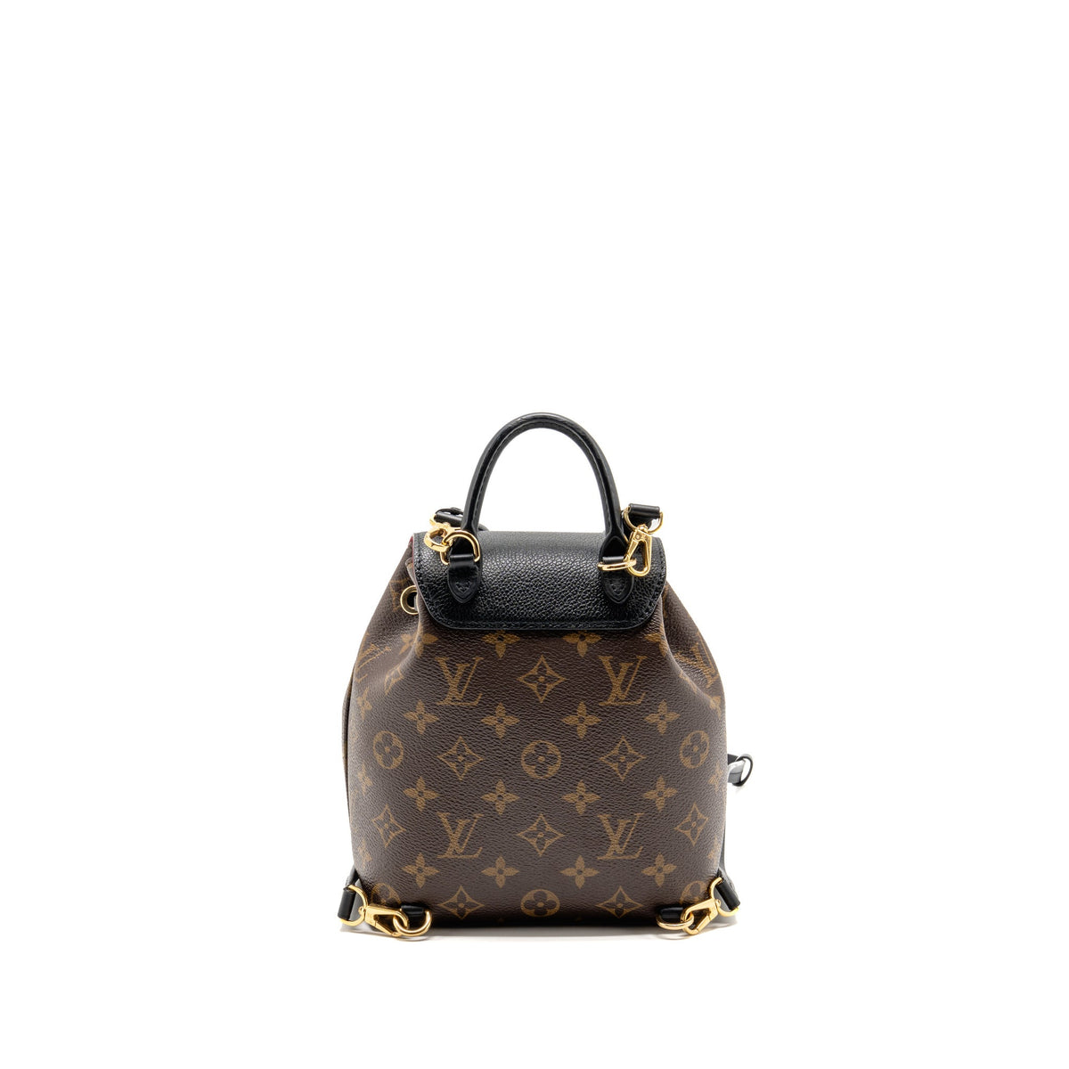 Louis Vuitton Montsouris BB Backpack Monogram Canvas BLACK GHW
