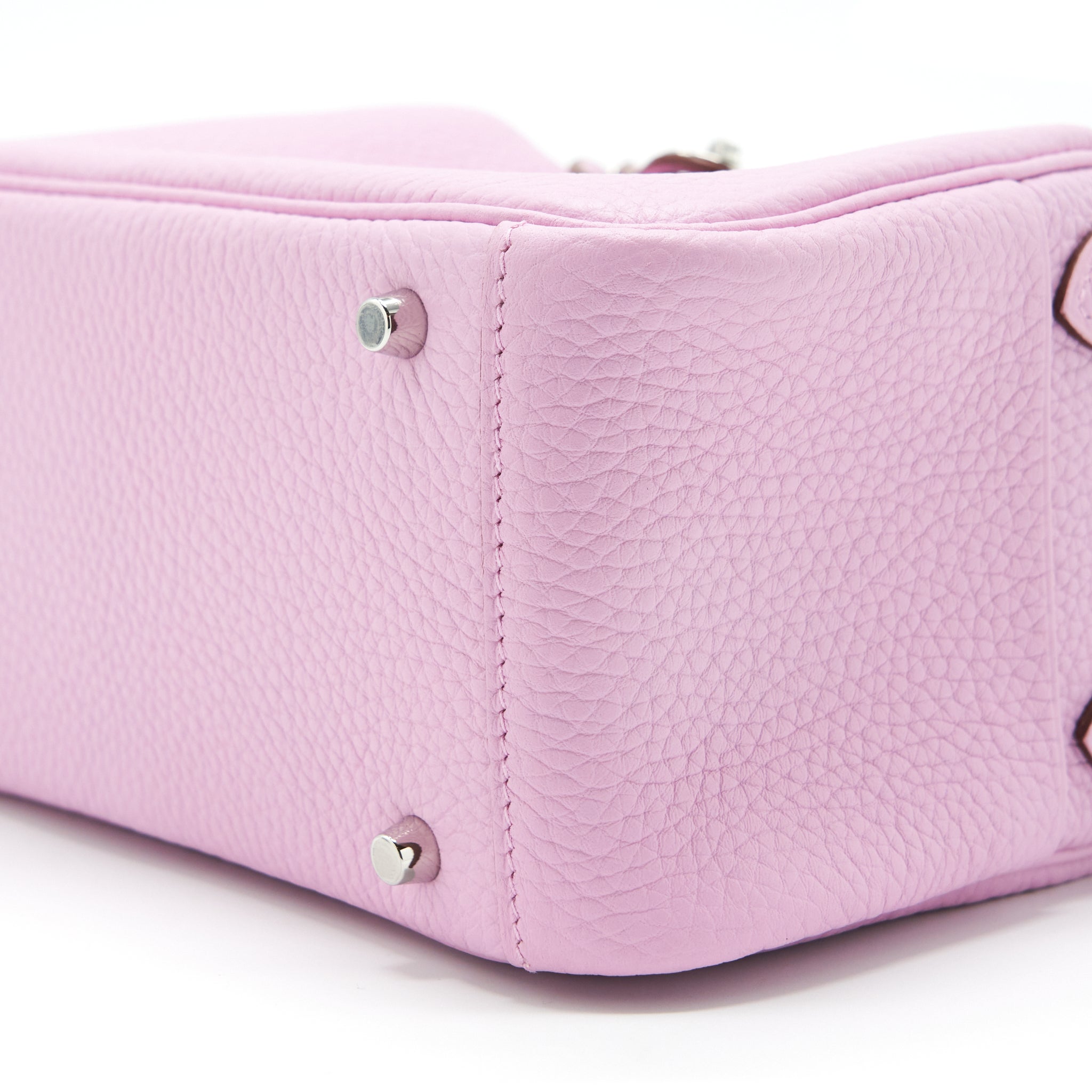 HERMES MINI LINDY CLEMENCE X9 MAUVE SYLVESTRE SHW