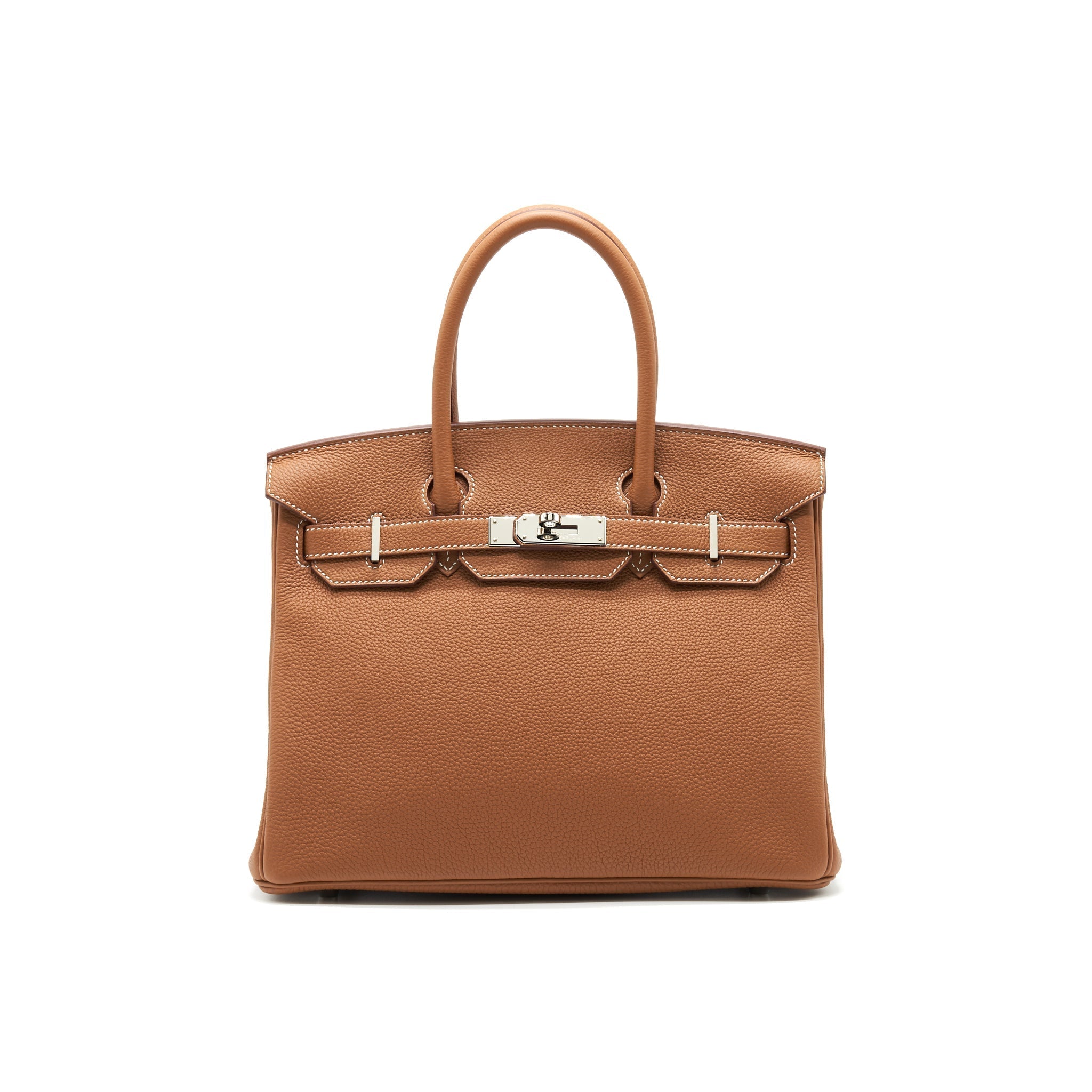 HERMES BIRKIN 30 TOGO LEATHER GOLD WITH SHW