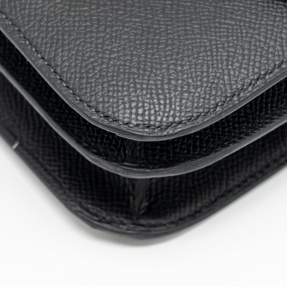 Hermes Mini Constance epsom black GHW