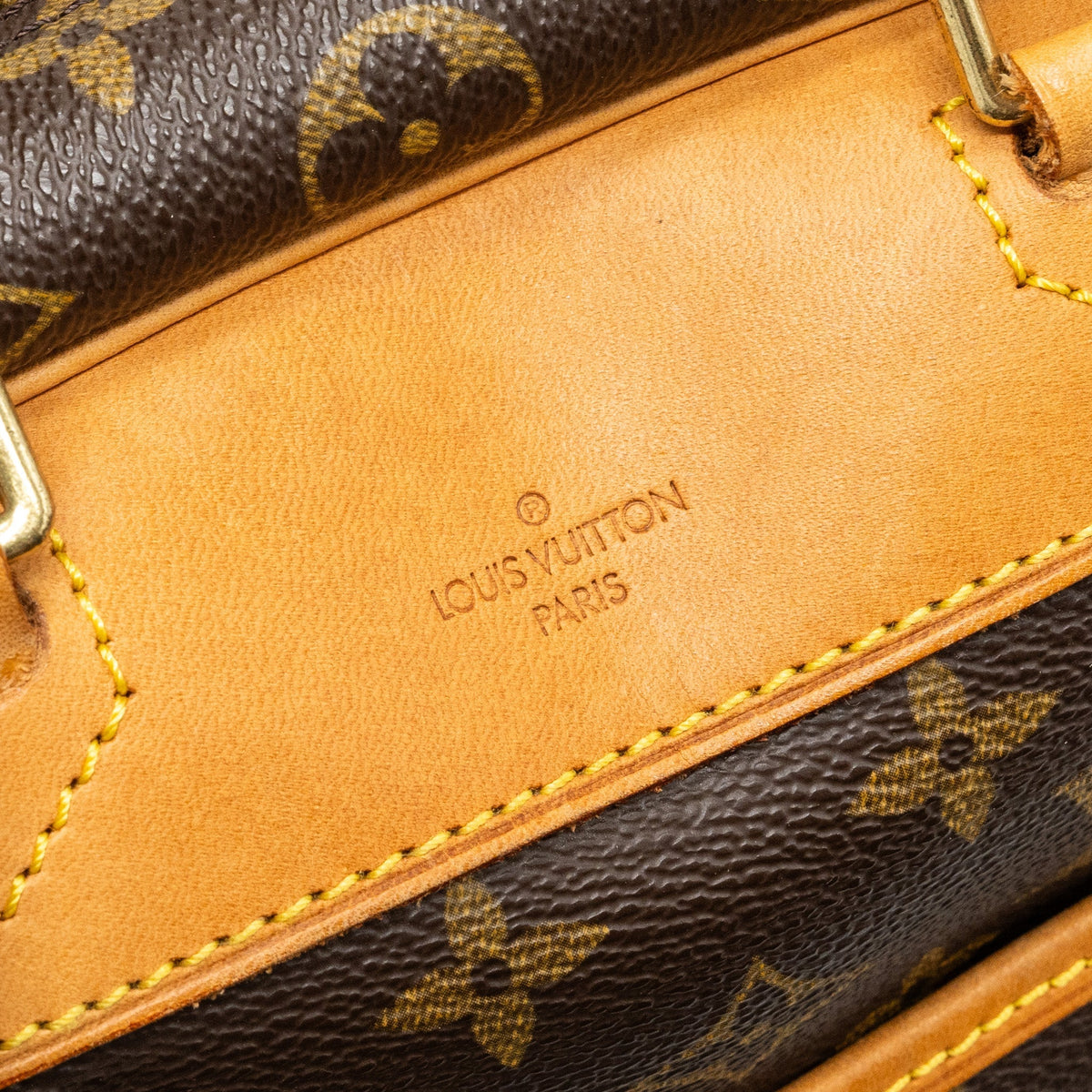 LOUIS VUITTON TOP HANDLE TOTE BAG MONOGRAM CANVAS GHW