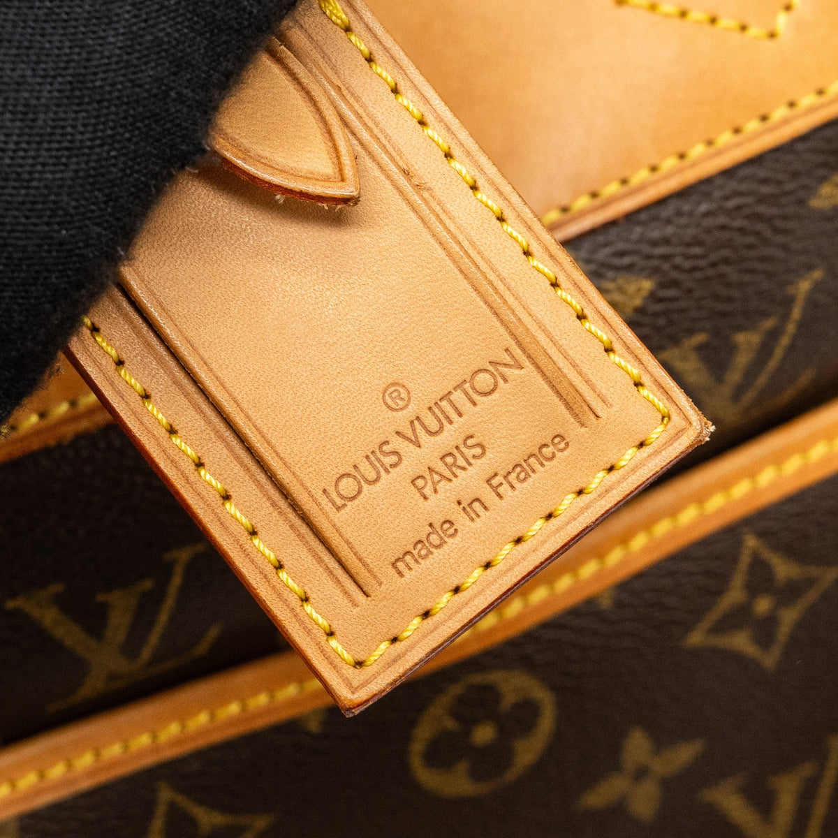 LOUIS VUITTON TOP HANDLE TOTE BAG MONOGRAM CANVAS GHW