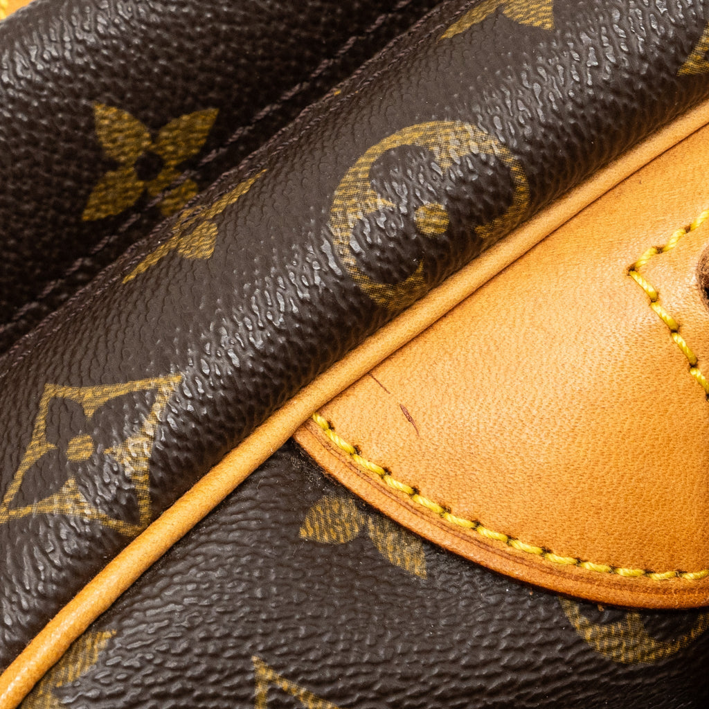 LOUIS VUITTON TOP HANDLE TOTE BAG MONOGRAM CANVAS GHW