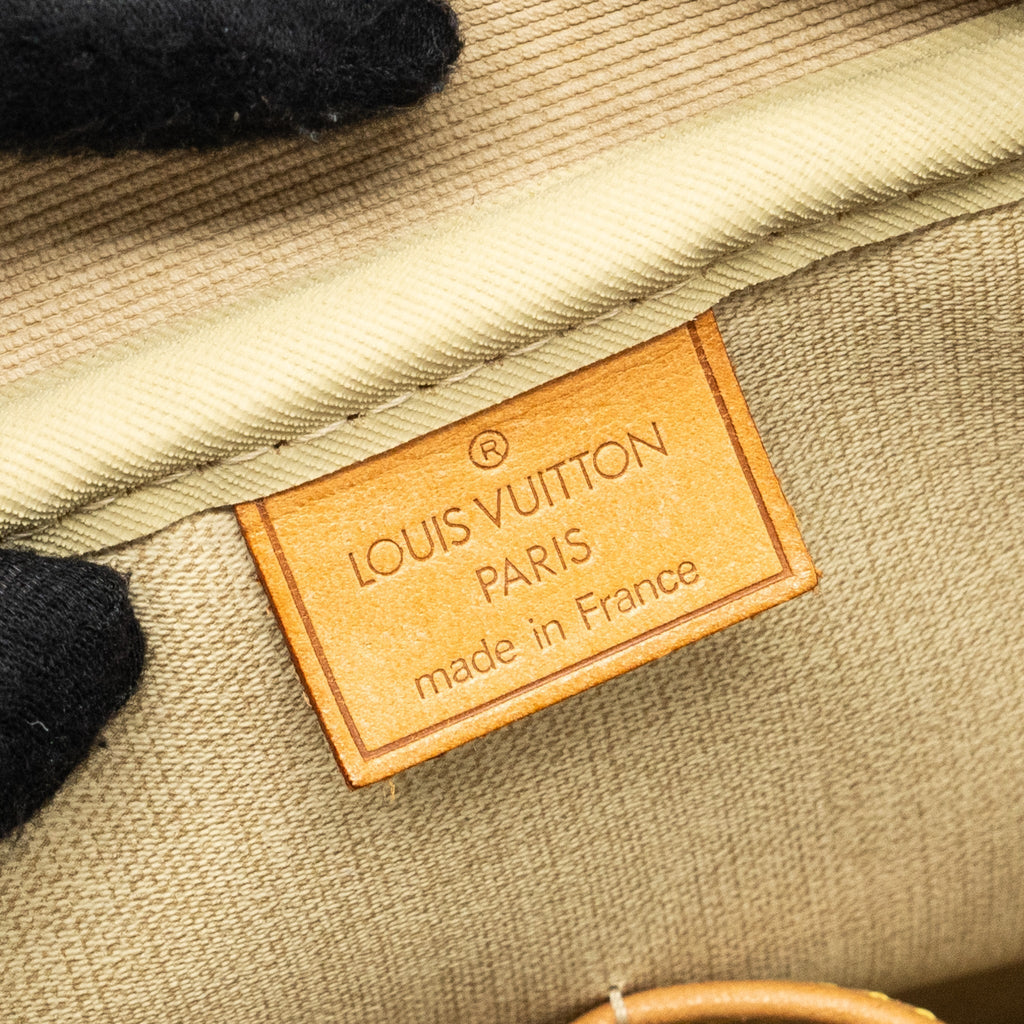 LOUIS VUITTON TOP HANDLE TOTE BAG MONOGRAM CANVAS GHW
