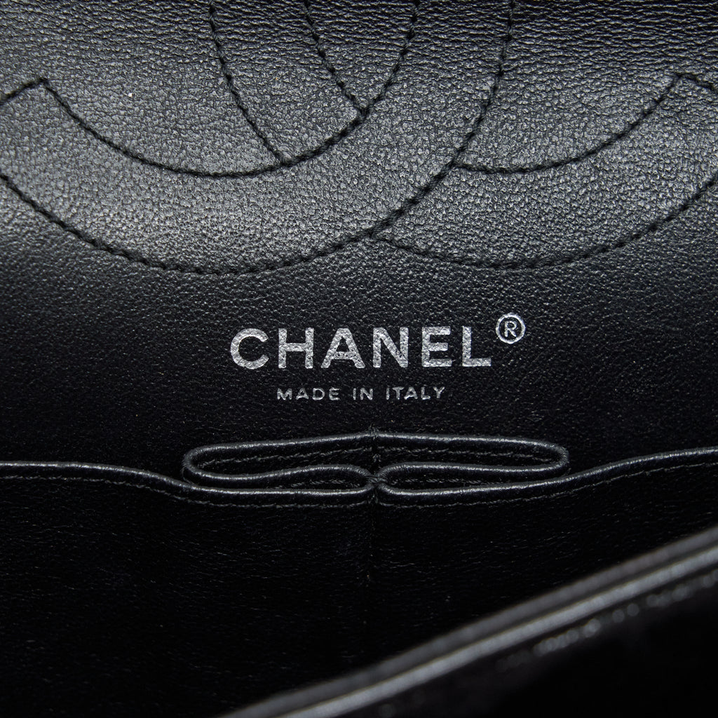CHANEL 2.55 226 REISSUE AGED CALFSKIN SO BLACK