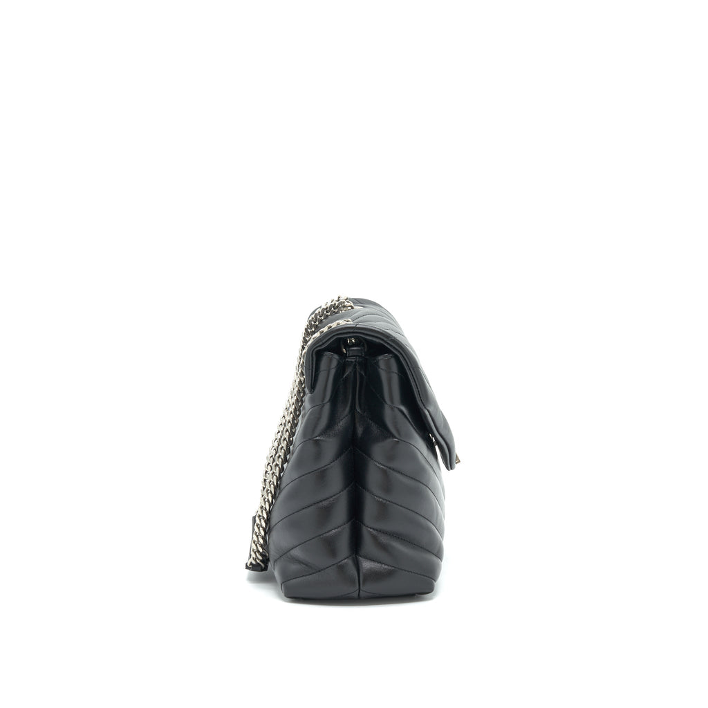 SAINT LAURENT / YSL LOU LOU IN BLACK SHW