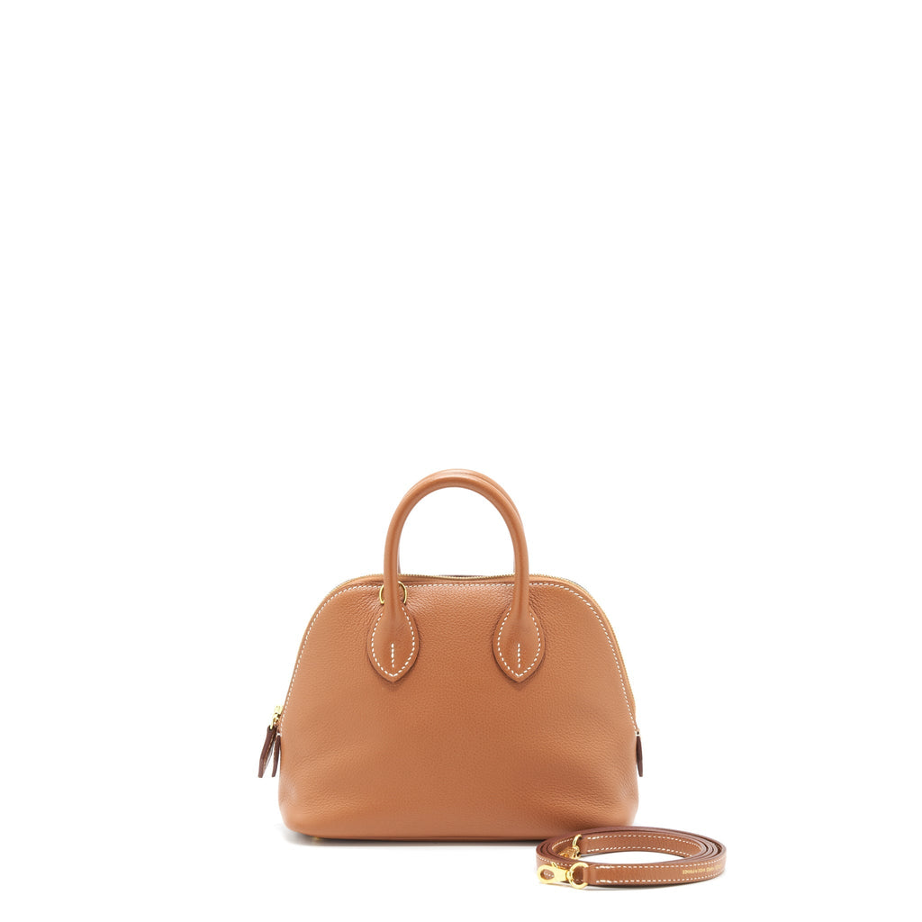HERMES MINI BOLIDE EVERCOLOR GOLD GHW
