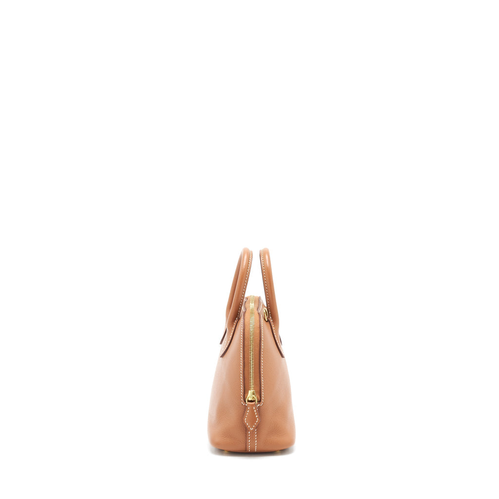 HERMES MINI BOLIDE EVERCOLOR GOLD GHW