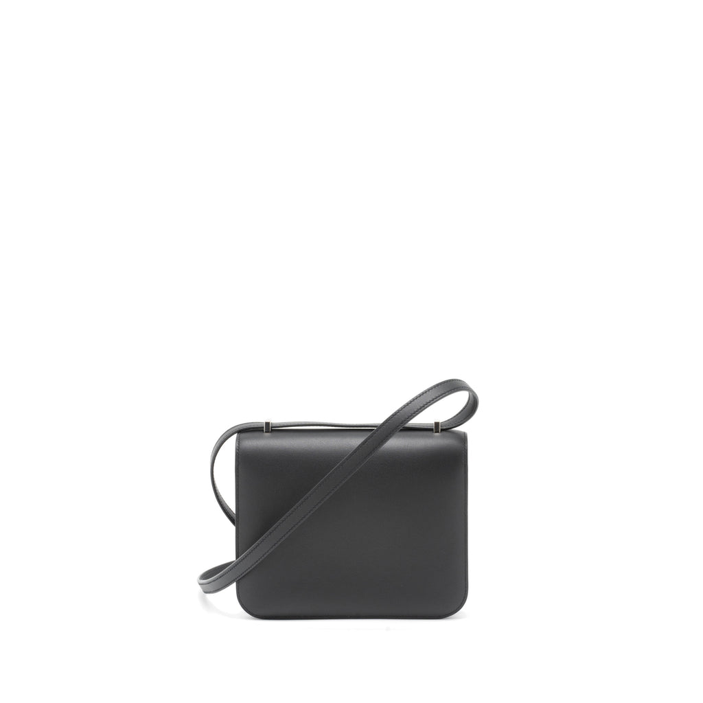 Hermes Constance Mini Marble Lock Swift Black/Multicolour SHW