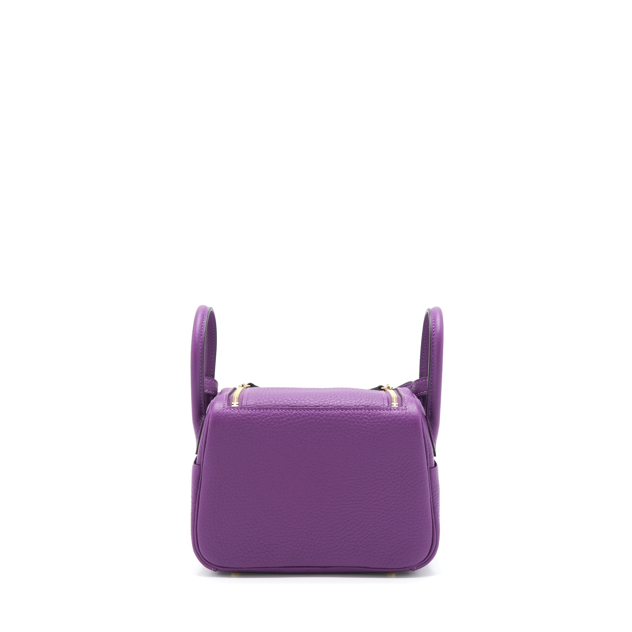 HERMES MINI LINDY CLEMENCE P9 ANEMONE GHW