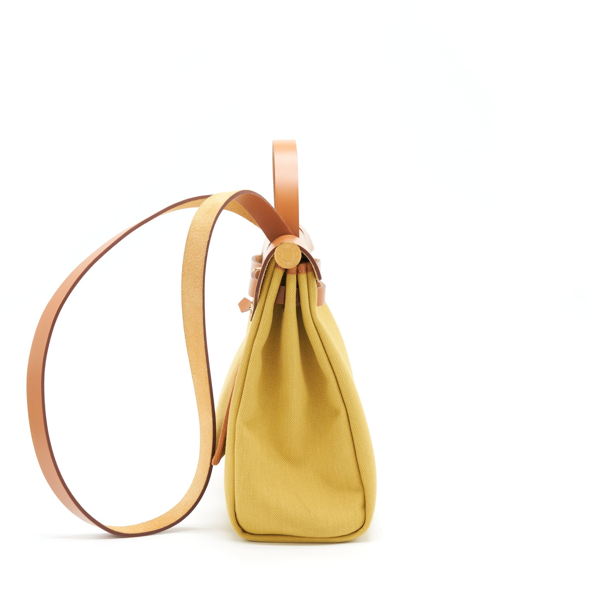 HERMES HERBAG 31 GINGER / NATURE GHW