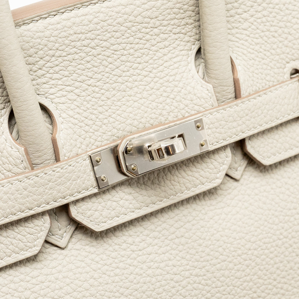 HERMES BIRKIN 25 TOGO GRIS PERLE SHW