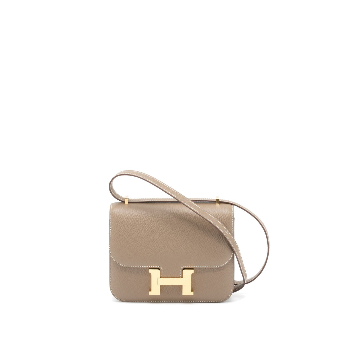 Hermes Constance Mini Epsom Etoupe GHW (New Version)