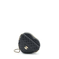 CHANEL 22S HEART BAG LAMBSKIN BLACK LGHW
