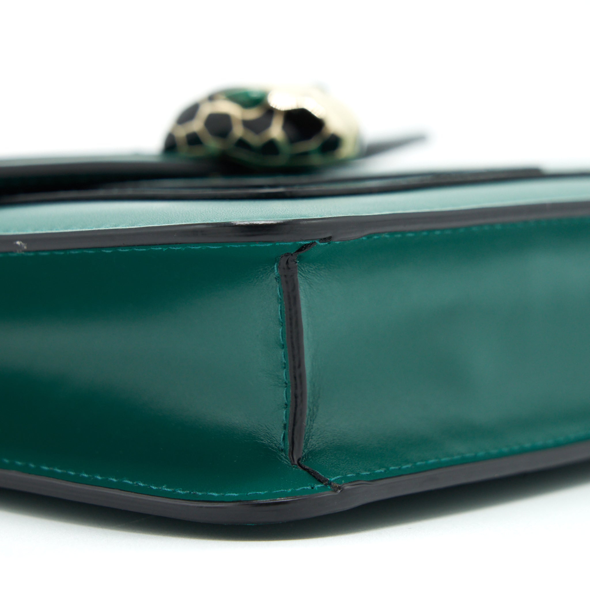 BVLGARI SERPENTI FOREVER CROSSBODY GREEN