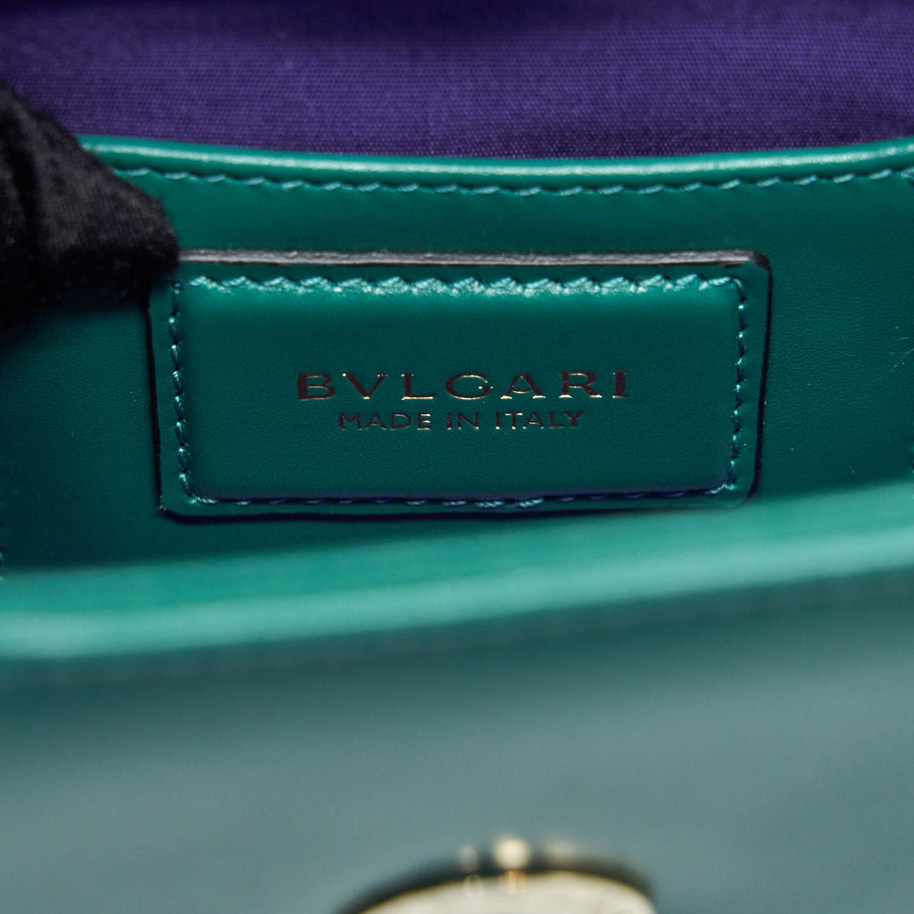 BVLGARI SERPENTI FOREVER CROSSBODY GREEN