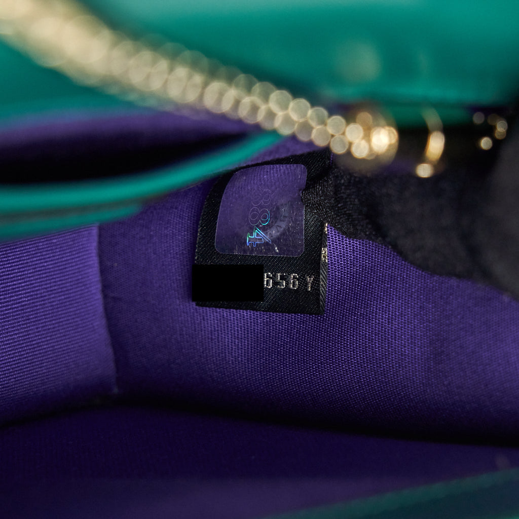 BVLGARI SERPENTI FOREVER CROSSBODY GREEN
