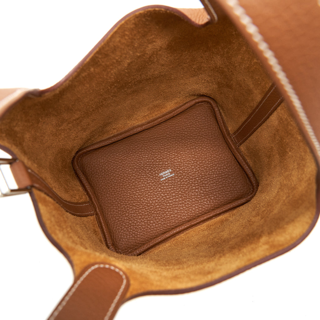 HERMES PICOTIN 18 LOCK BAG 37 GOLD SHW