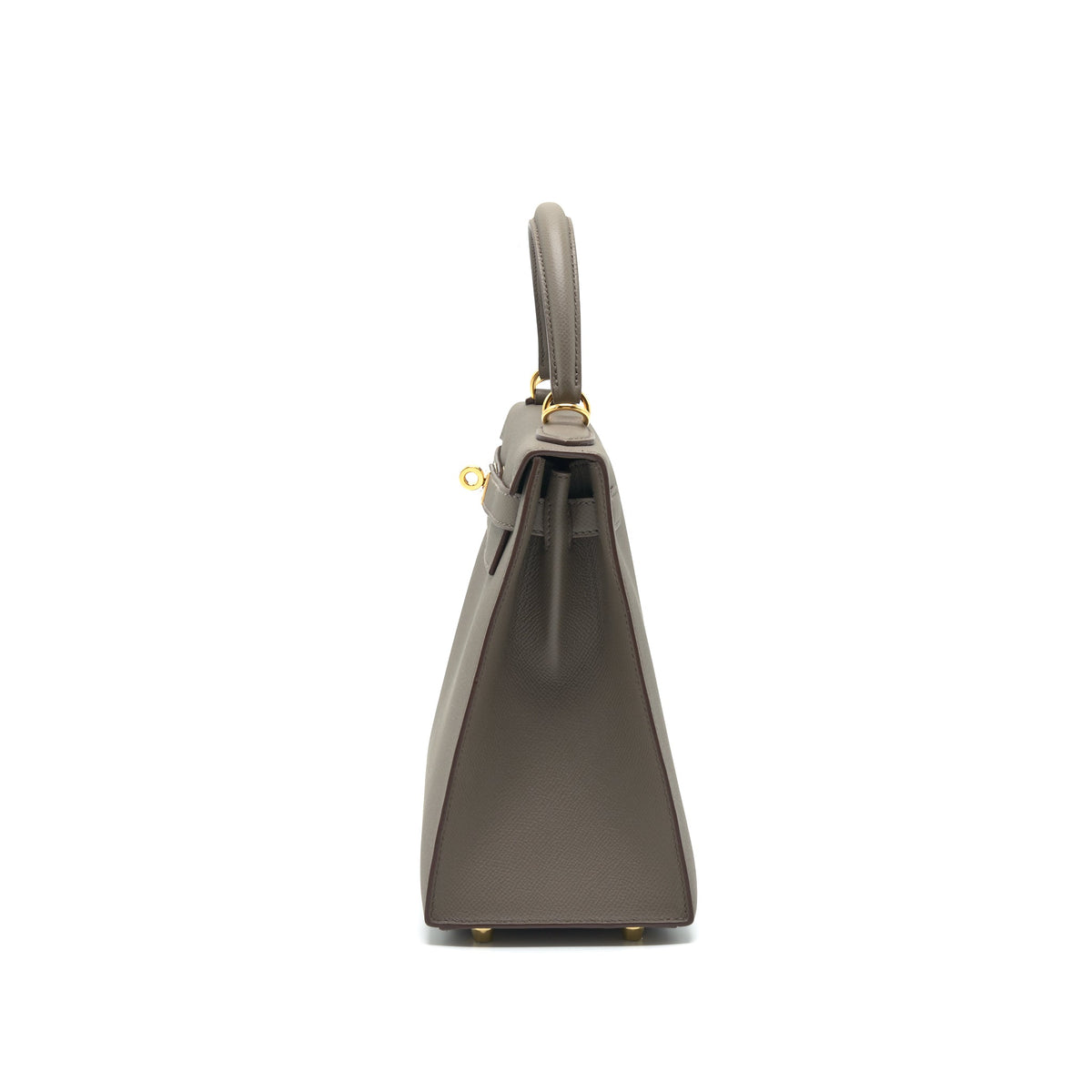 Hermes Kelly 28 Epsom Leather 8F Etain GHW