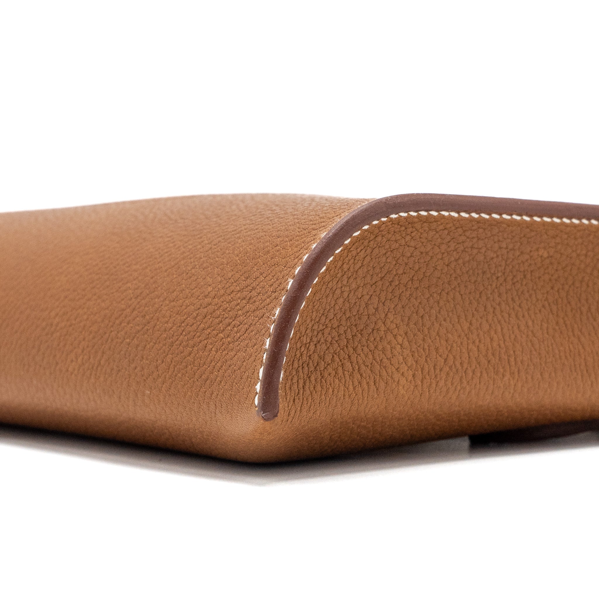HERMES VIDEPOCHES BAG BARENIA FAUBOURG FAUVE SHW