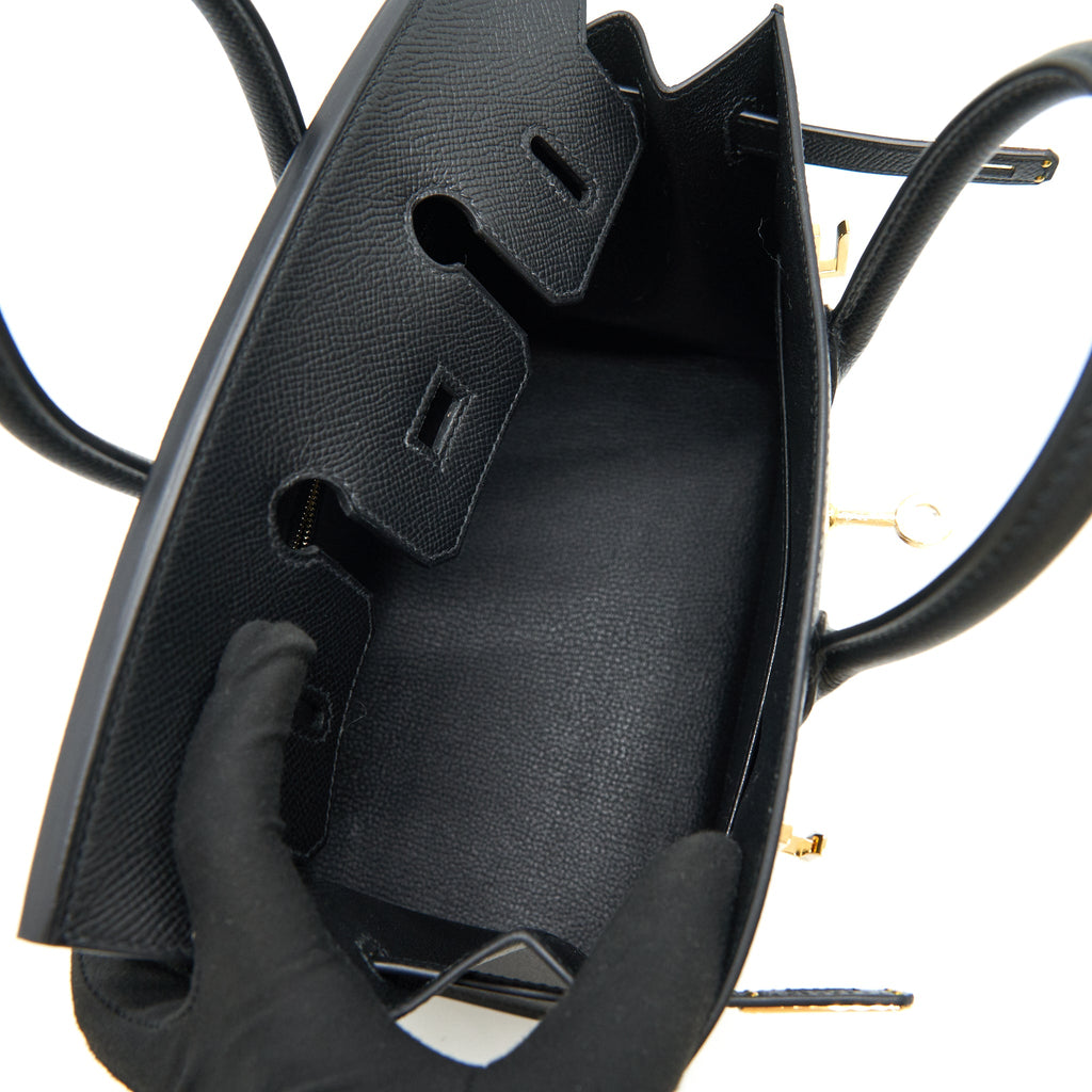 Hermes Birkin 25 Sellier Black GHW