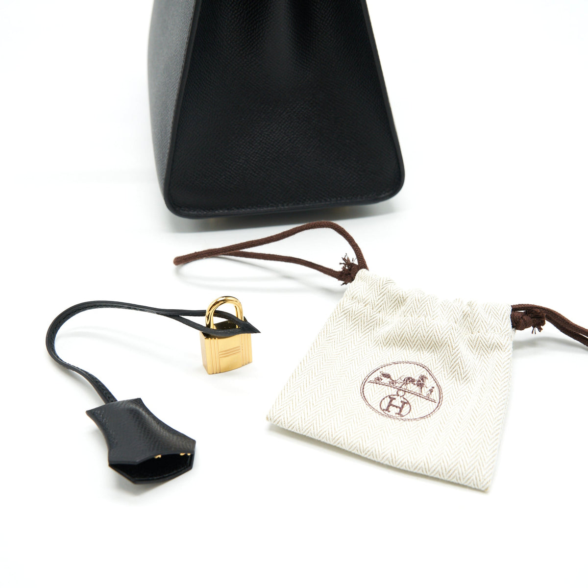 Hermes Birkin 25 Sellier Black GHW