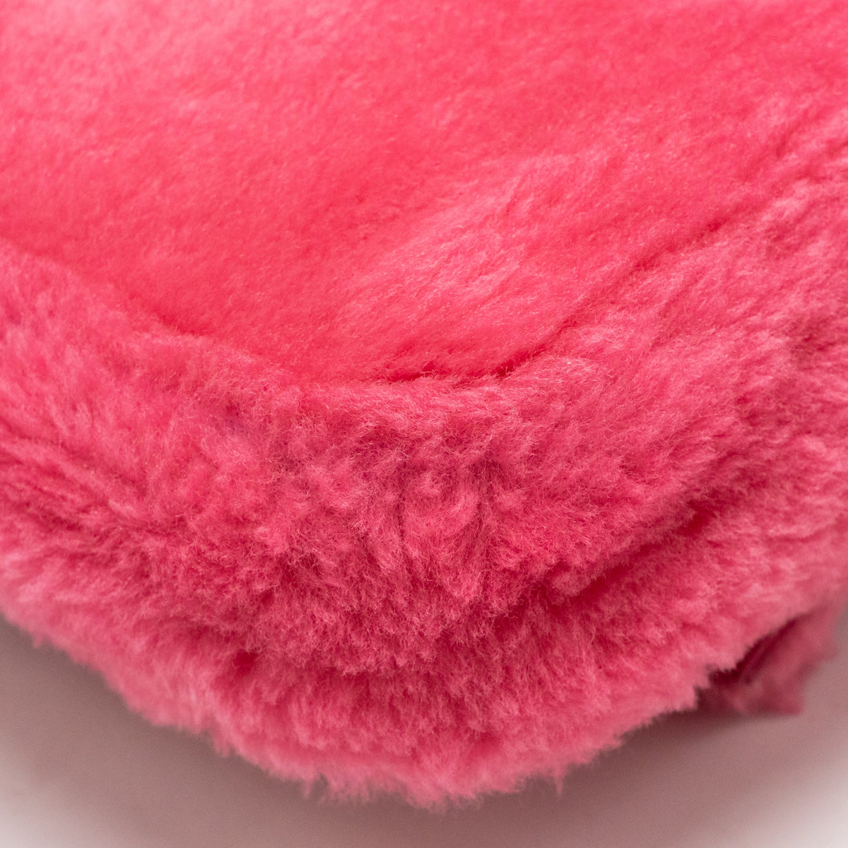 Fendi baguette bag shearling Nappa lambskin Pink SHW