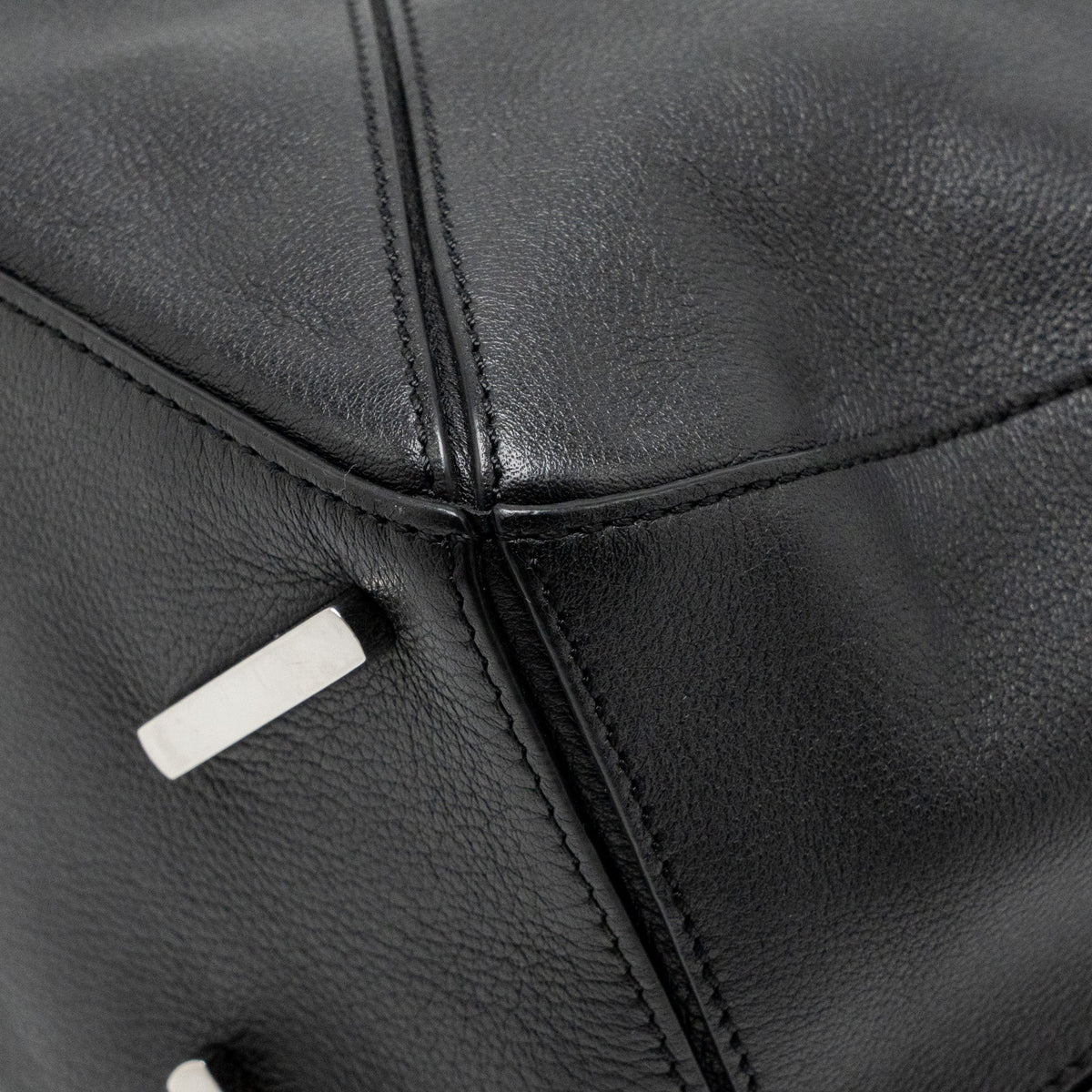 Loewe Medium Puzzle Bag Calfskin Black SHW