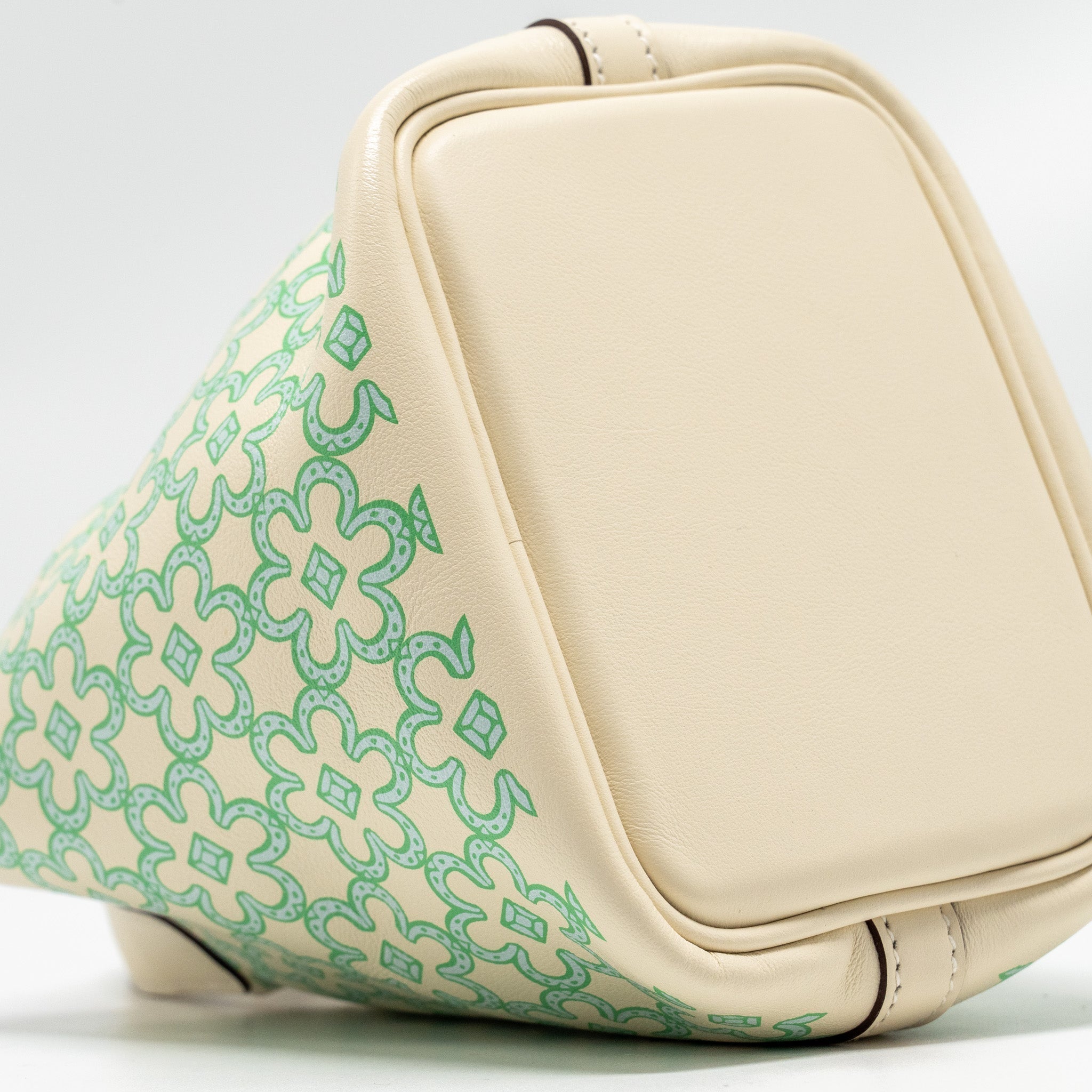 HERMES LUCKY DAISY MICRO PICOTIN SWIFT NATA-VERT-BLANC SHW