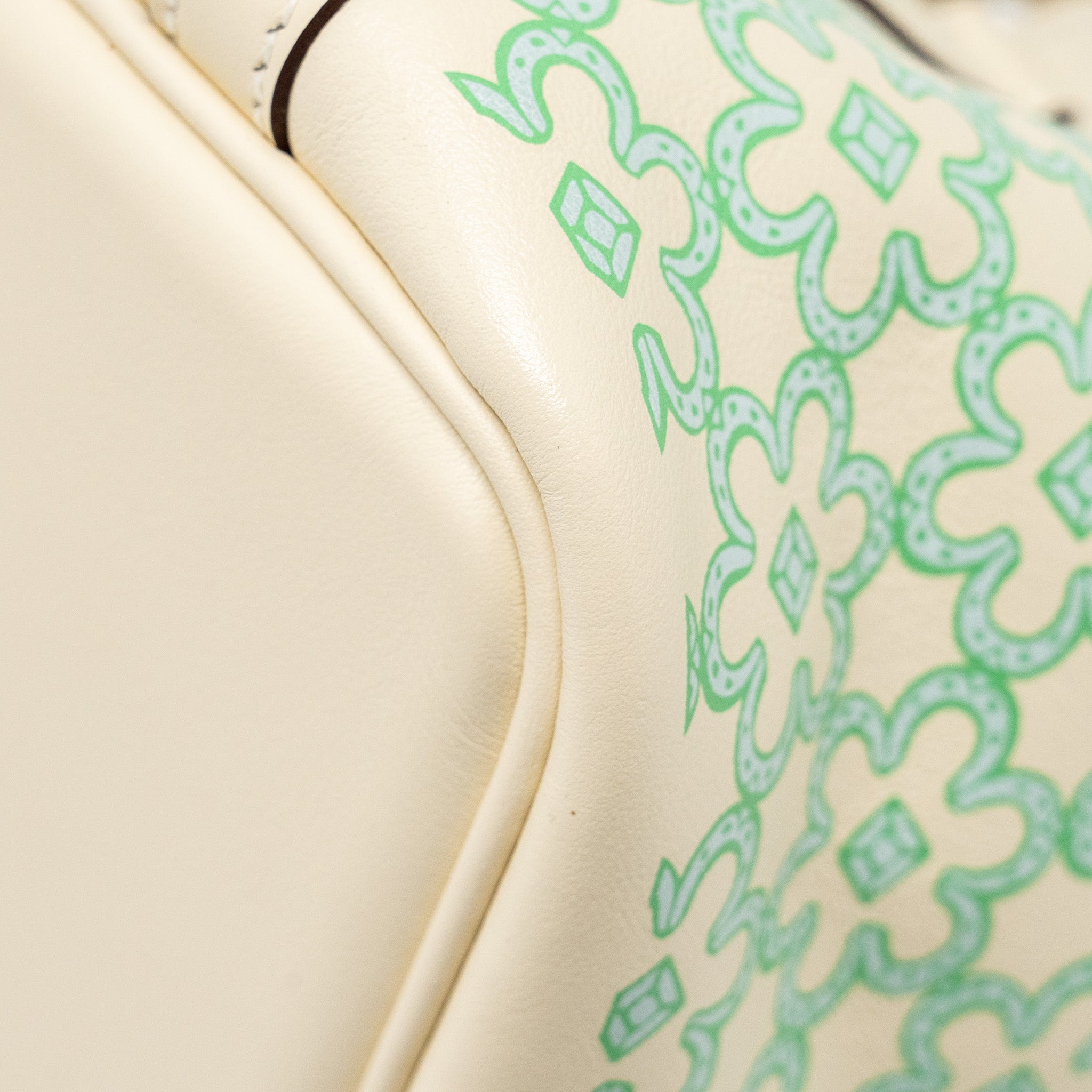 HERMES LUCKY DAISY MICRO PICOTIN SWIFT NATA-VERT-BLANC SHW