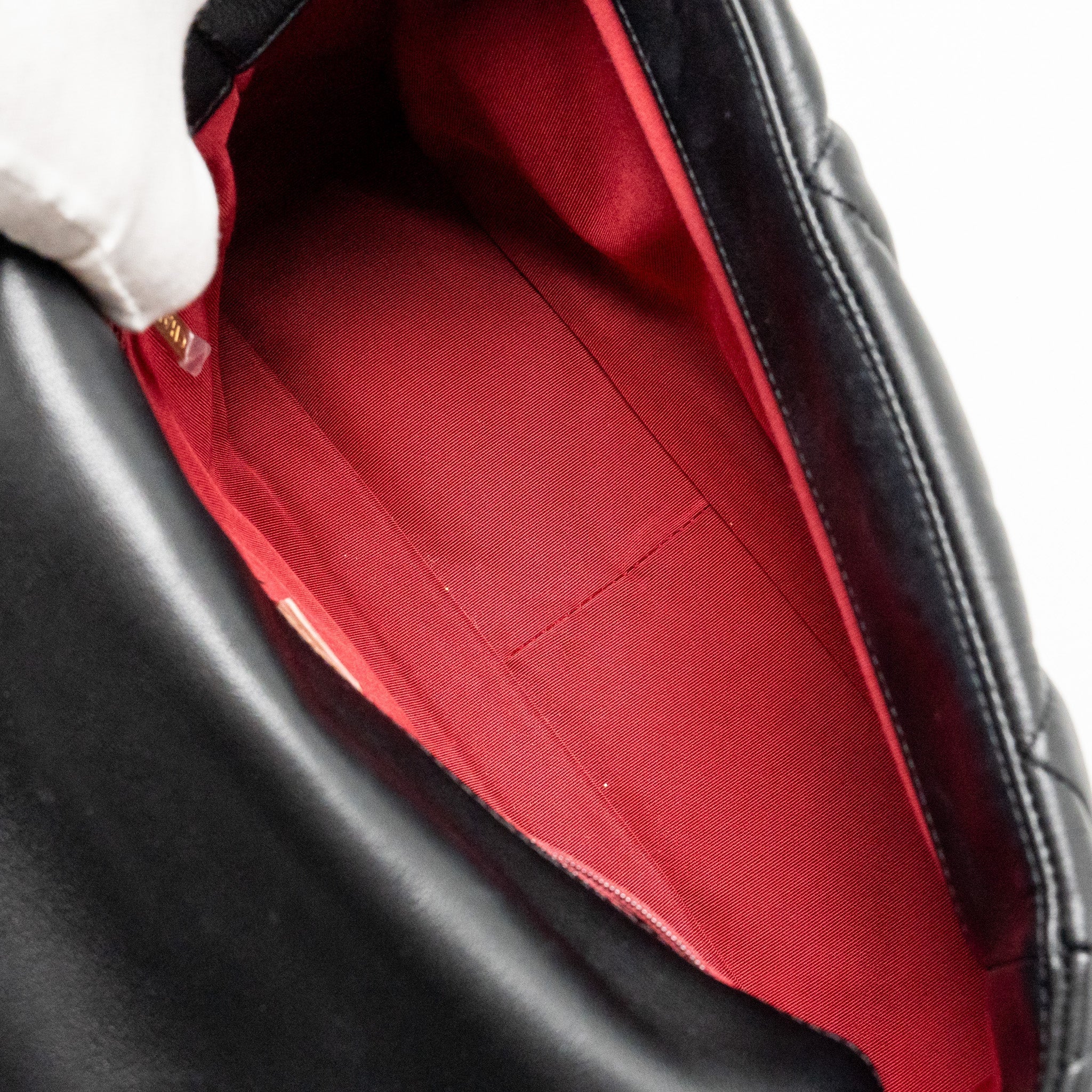 CHANEL LARGE 19 BAG GOATSKIN BLACK MULTICOLOUR HARDWARE