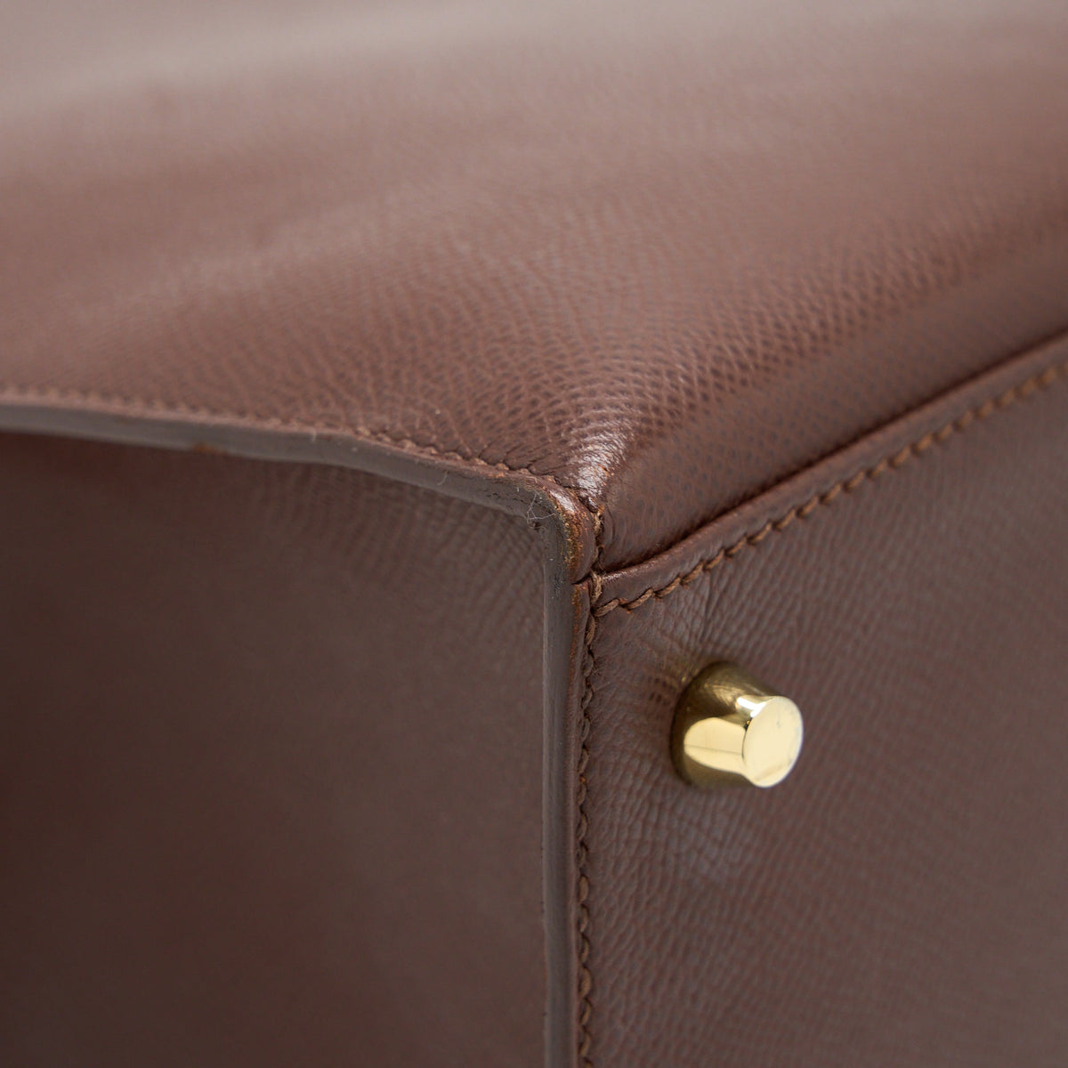 Hermes Kelly 40 Epsom chocolate GHW