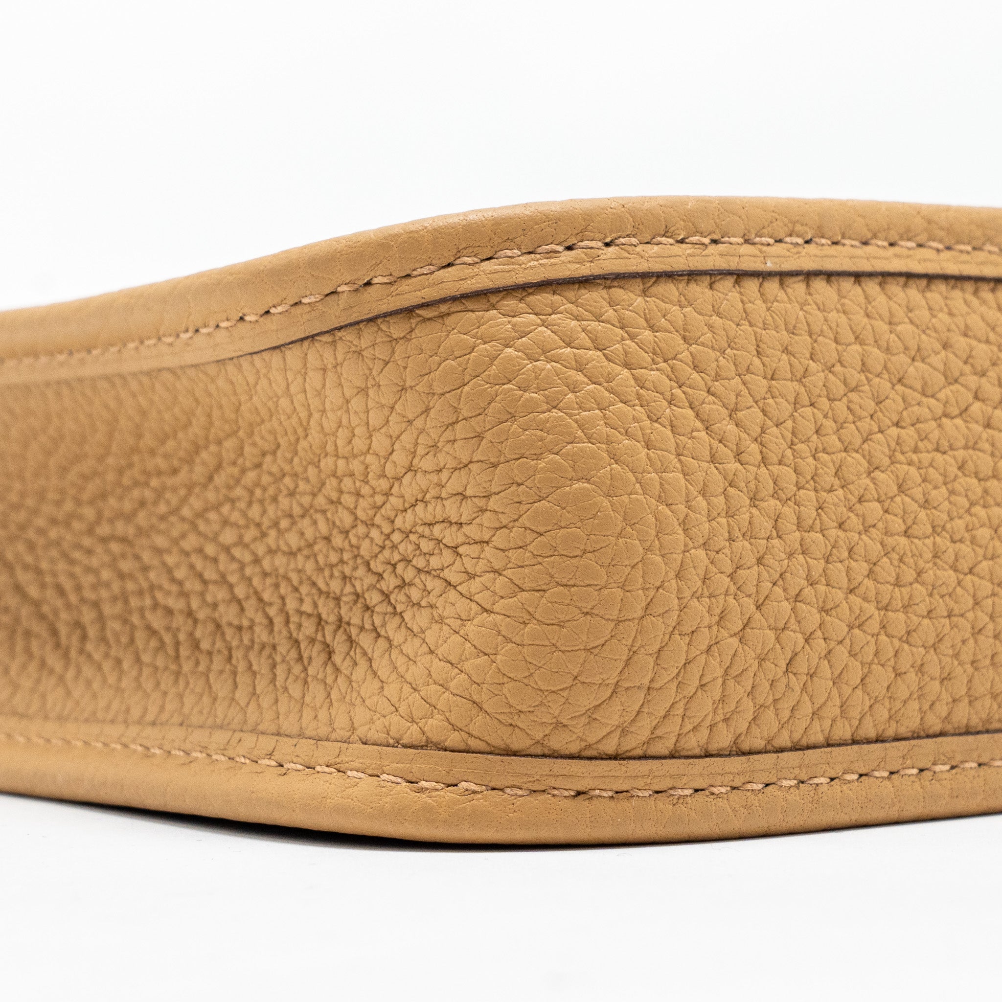 HERMES MINI EVELYNE CLEMENCE BISCUIT GHW