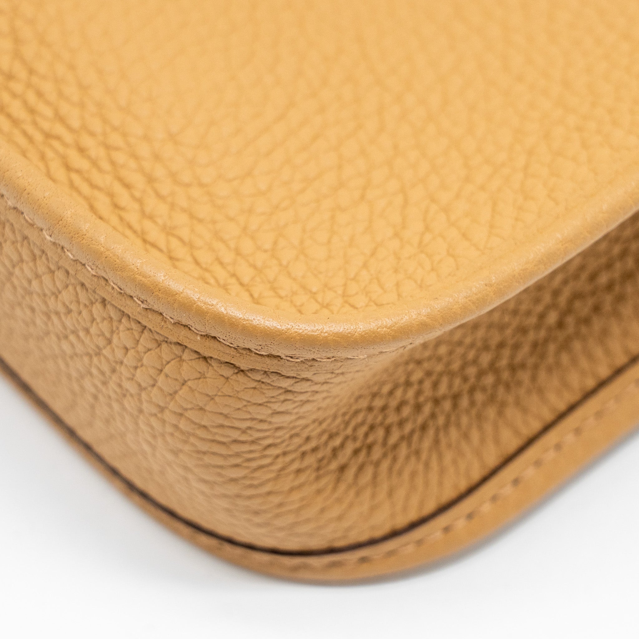 HERMES MINI EVELYNE CLEMENCE BISCUIT GHW