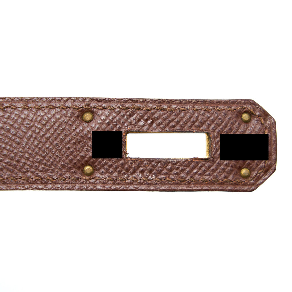 Hermes Kelly 40 Epsom chocolate GHW