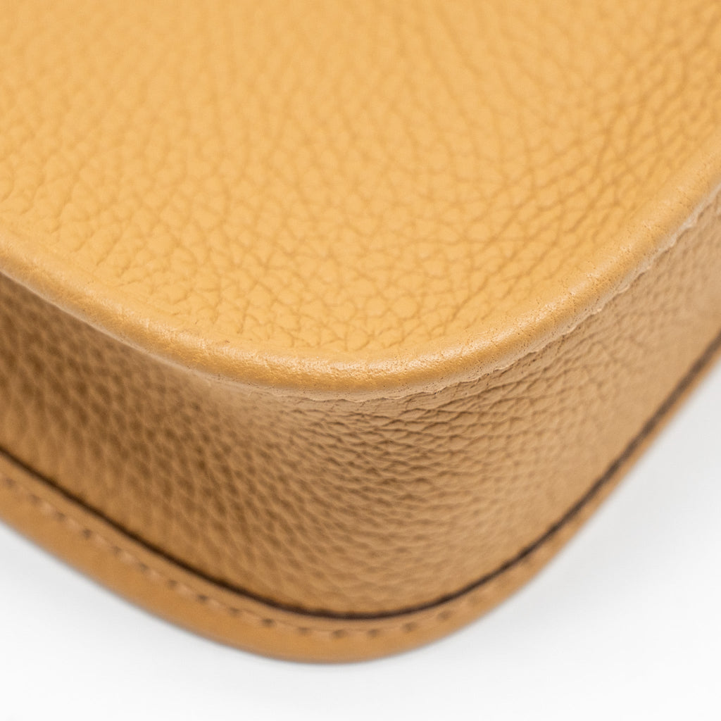 HERMES MINI EVELYNE CLEMENCE BISCUIT GHW