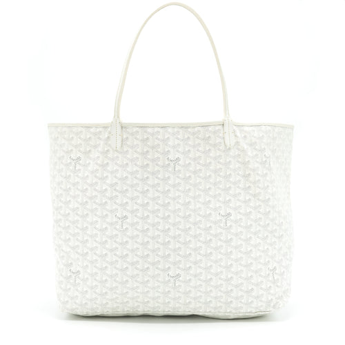 GOYARD SAINT LOUIS TOTE GM WHITE