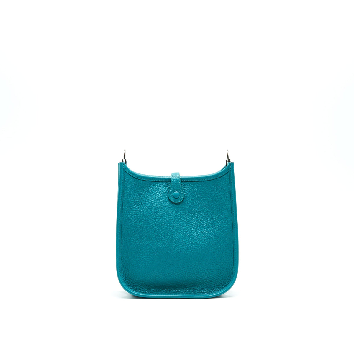HERMES MINI EVELYNe BLEU PAON TAURILLON SHW