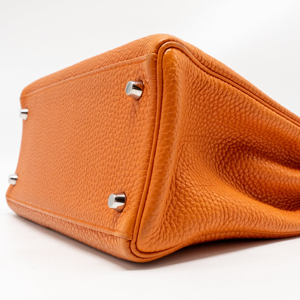 HERMES KELLY 28 CLEMENCE ORANGE SHW