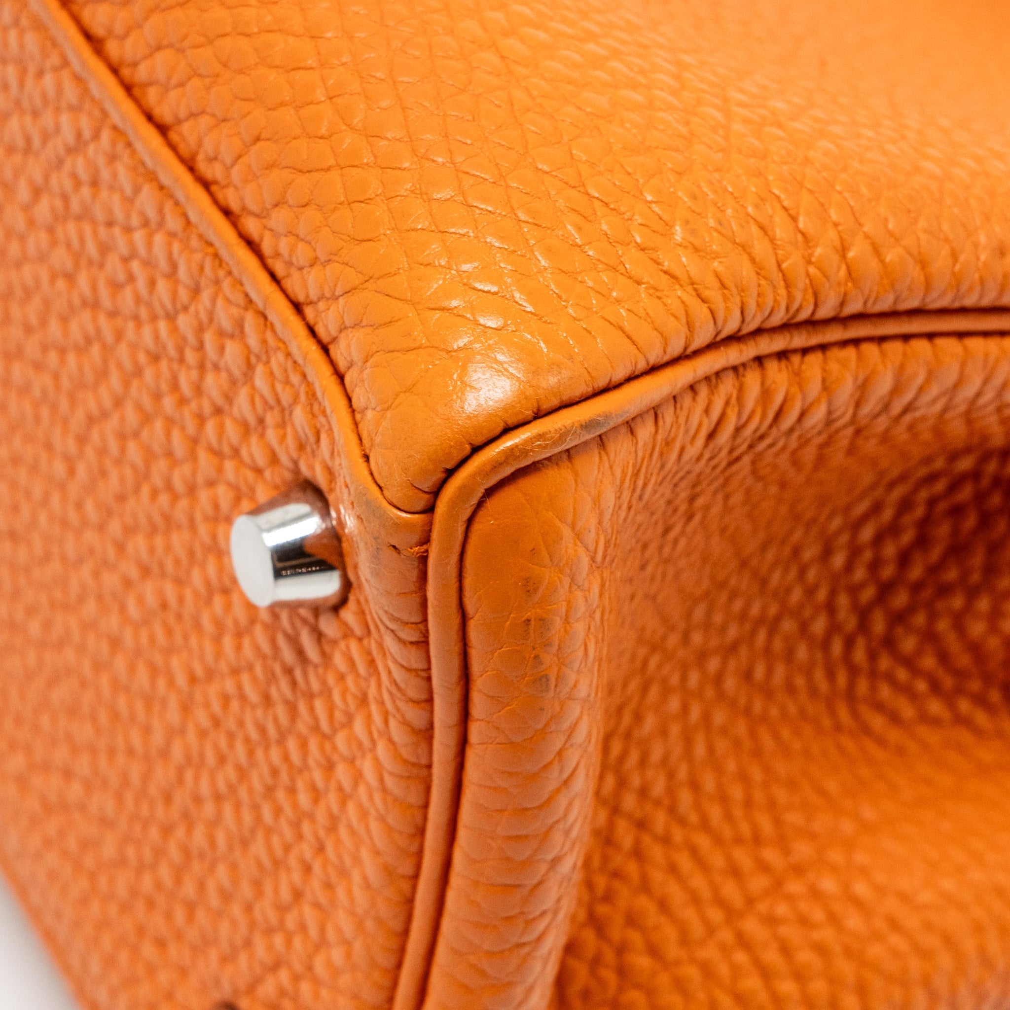 HERMES KELLY 28 CLEMENCE ORANGE SHW