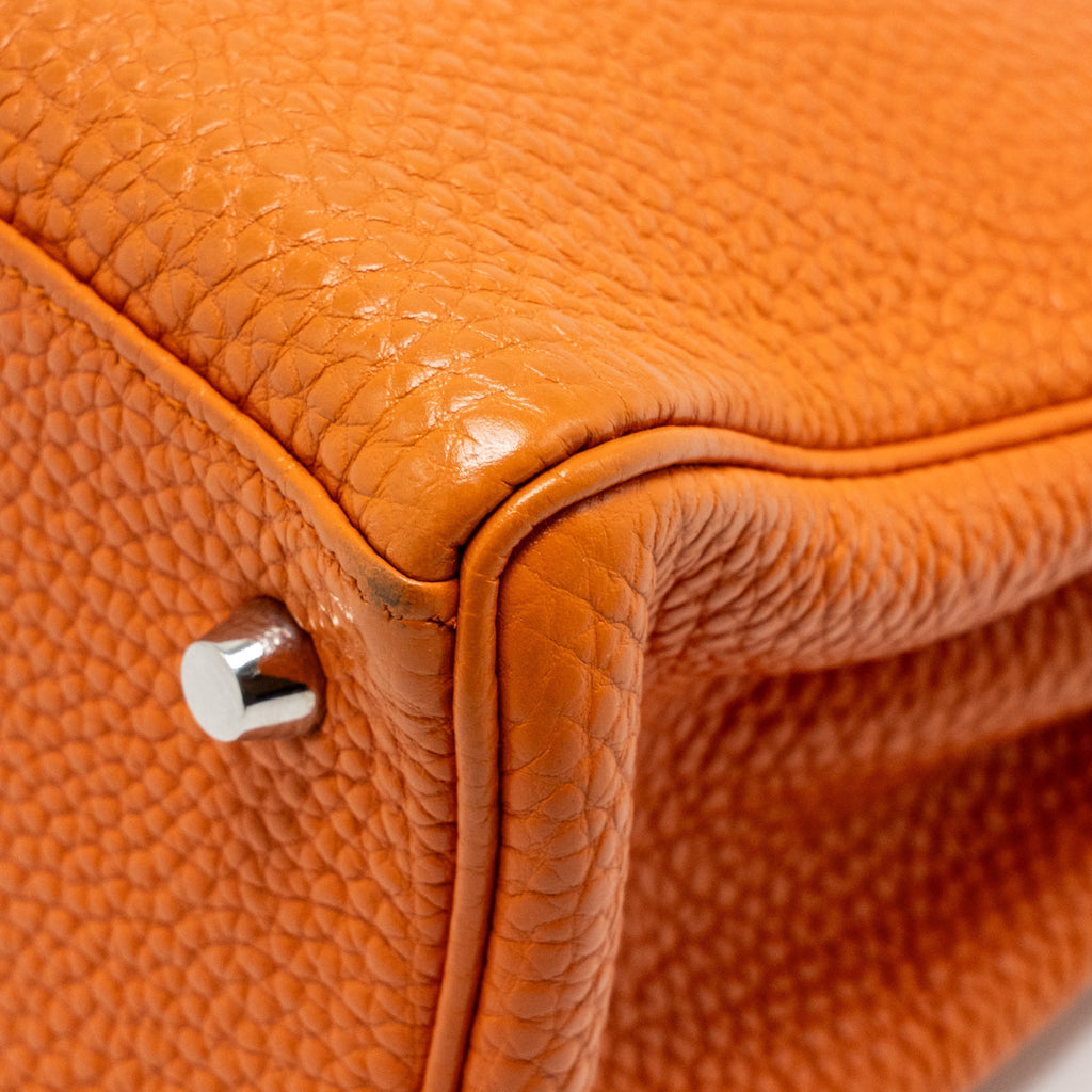 HERMES KELLY 28 CLEMENCE ORANGE SHW