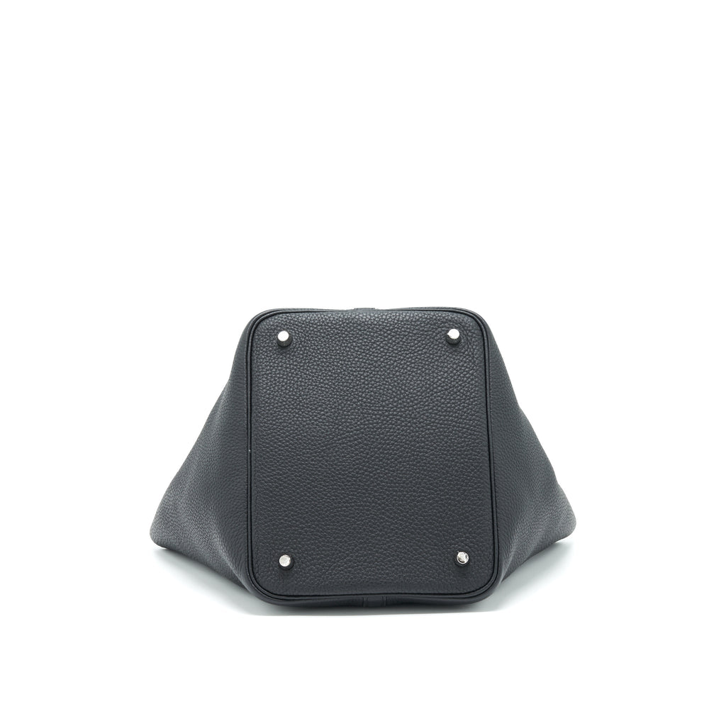Hermes Picotin 22 Lock Bag Black SHW