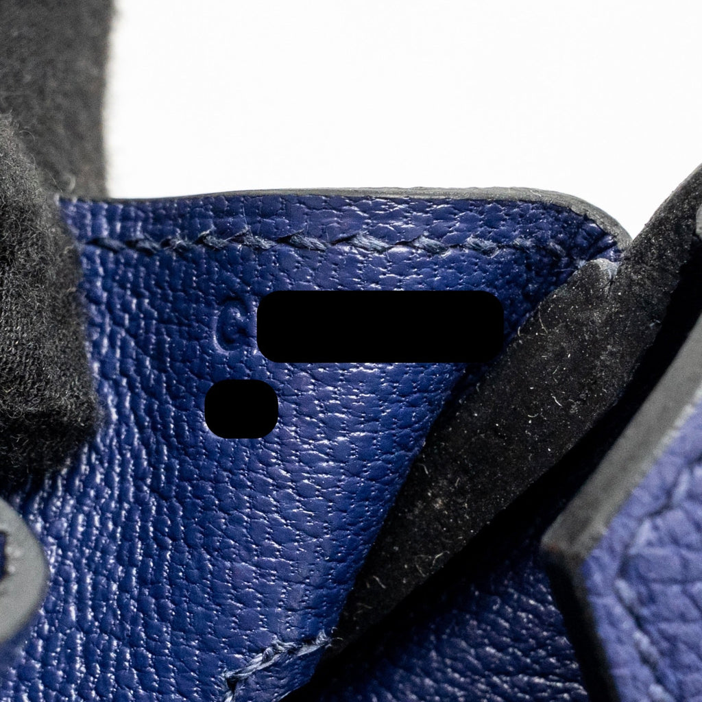 Hermes Birkin 35 Togo Blue GHW