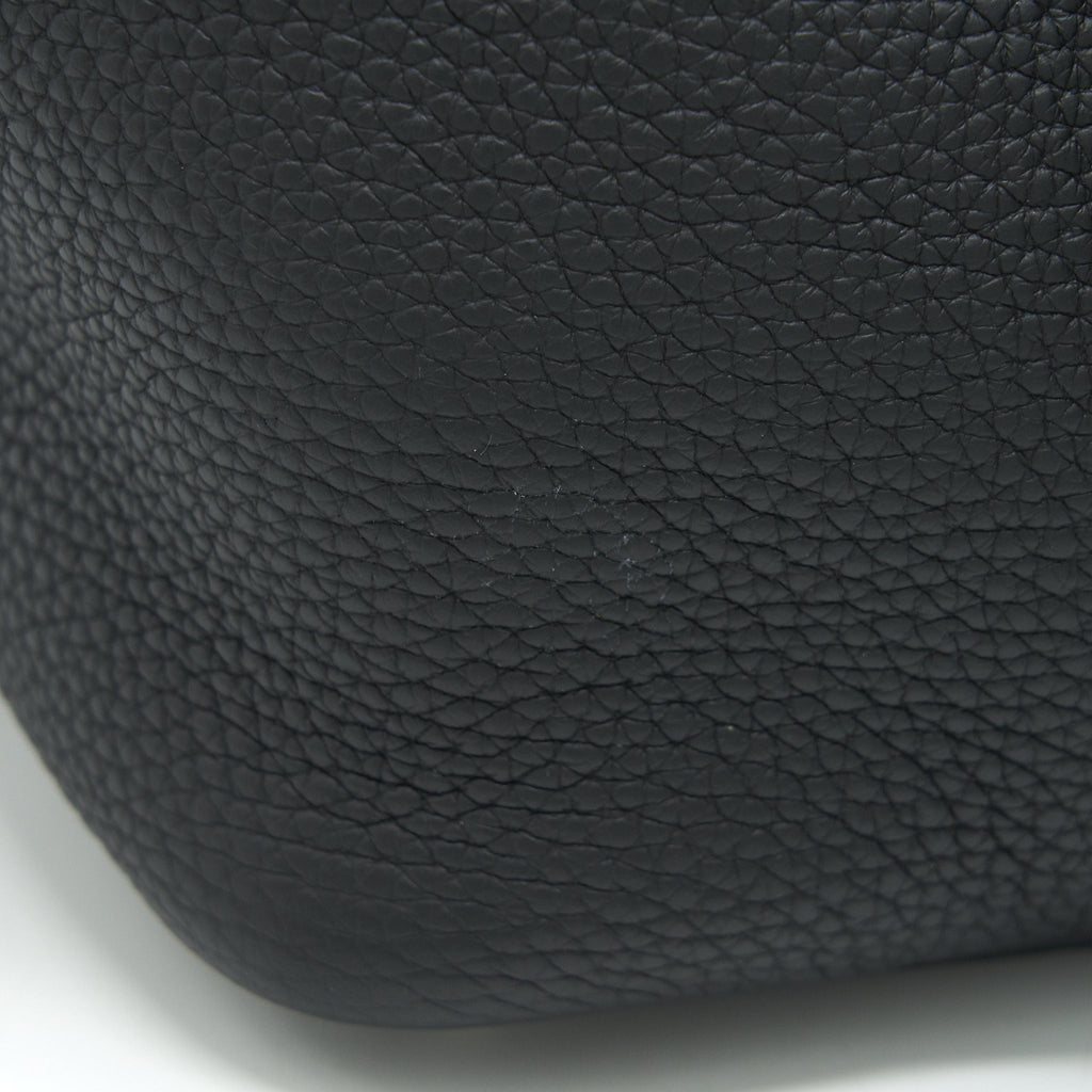 Hermes Picotin 22 Lock Bag Black SHW